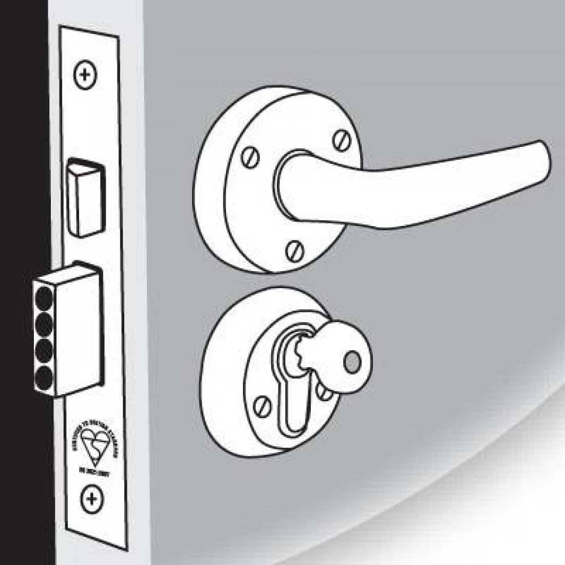 Era High Security Cylinder Escutcheon